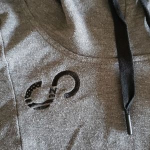 Curves N Combat Boots lightweight sweatshirt